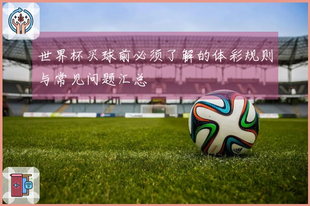 世界杯买球前必须了解的体彩规则与常见问题汇总